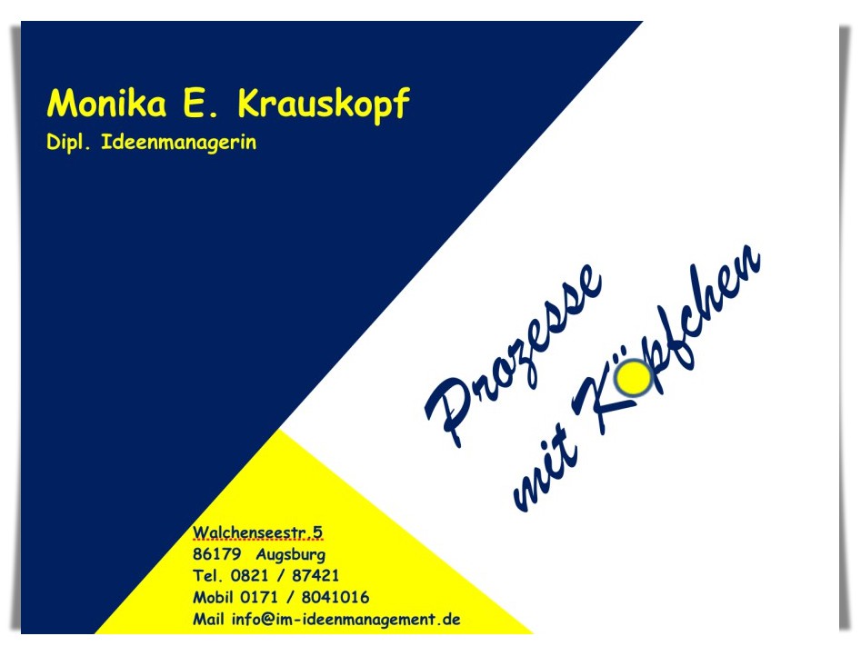 Monika Krauskopf Ideenmanagement